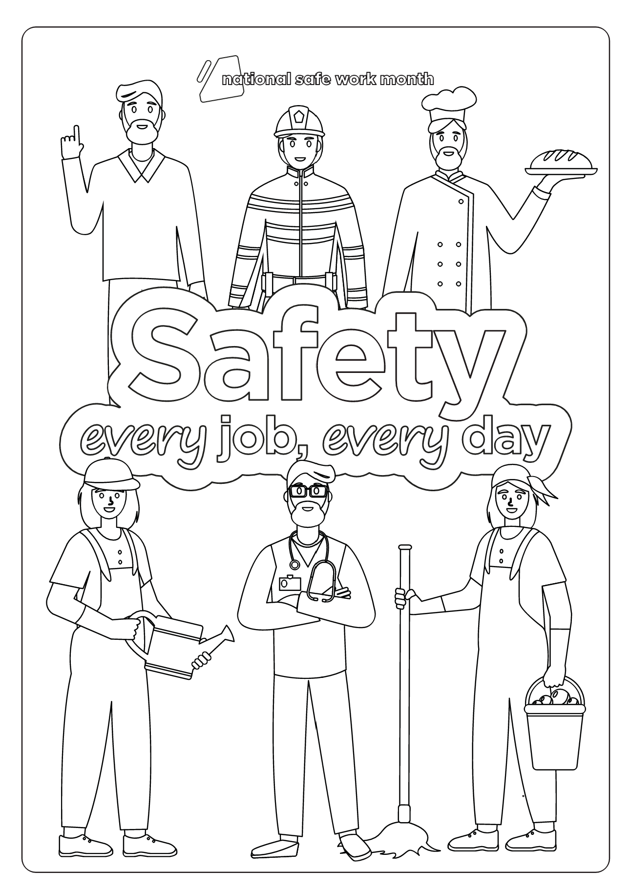 NSWM 2025 colouring in sheet 2