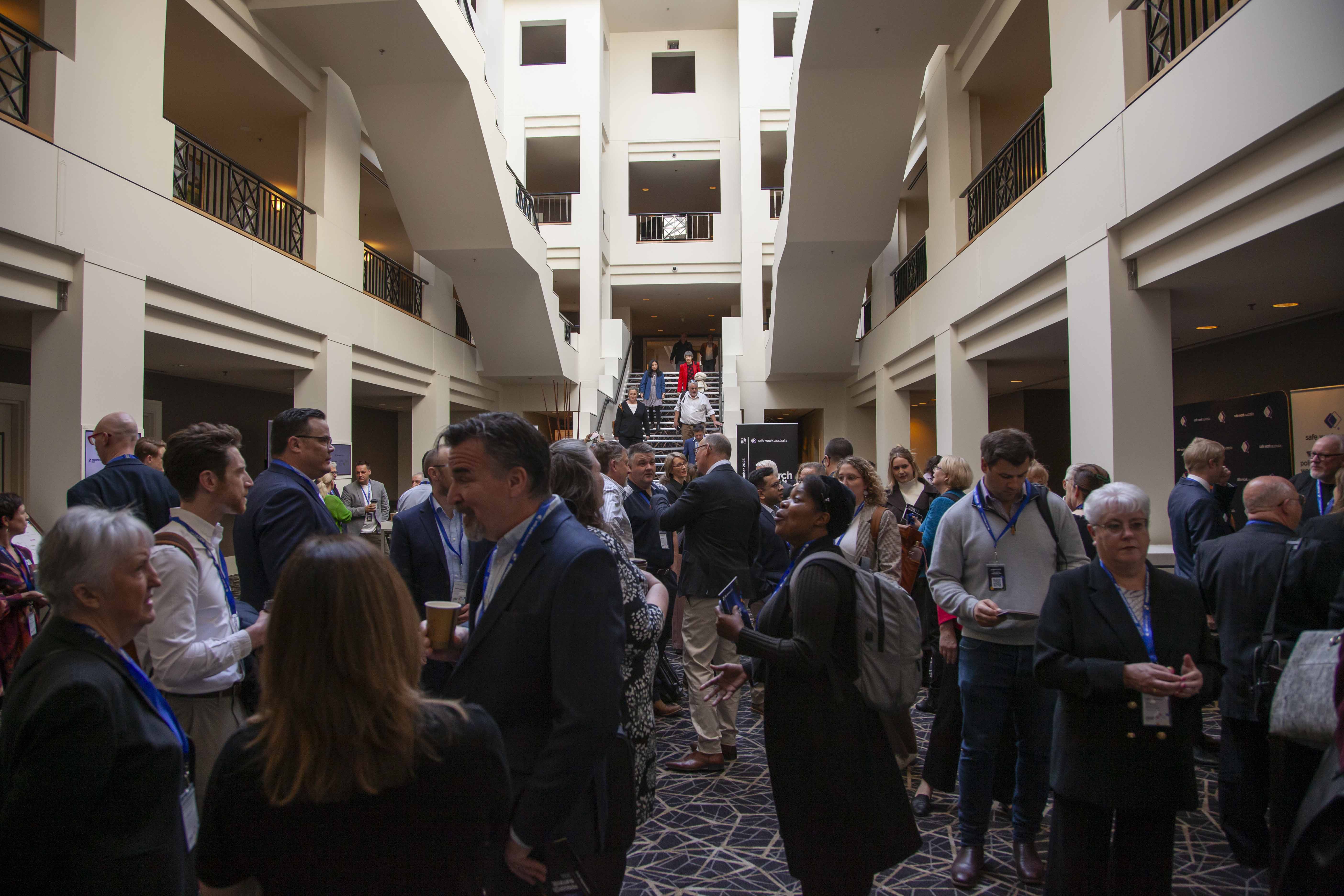 Participants at the SafeWork Australia Research Summit