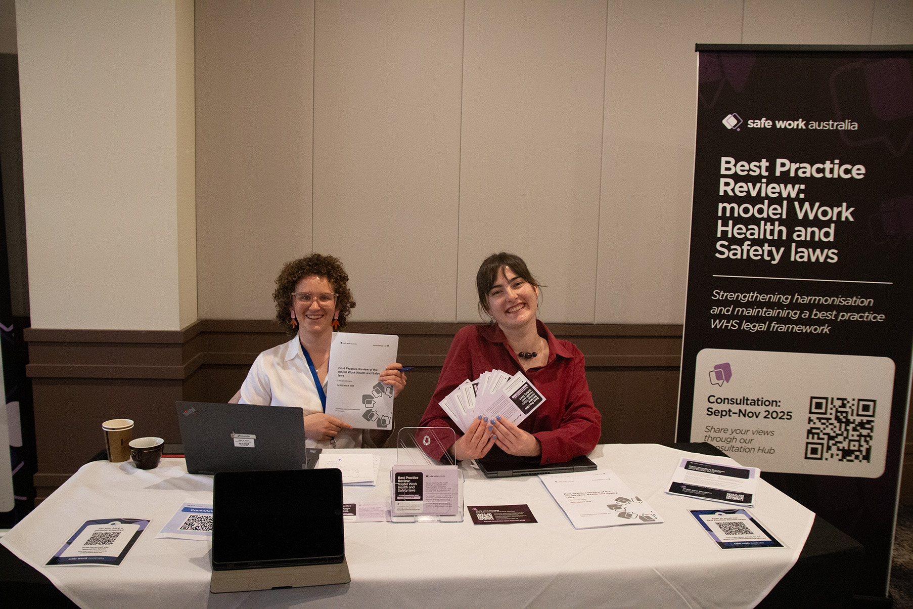 Sinead McHugh and Isabella Harding