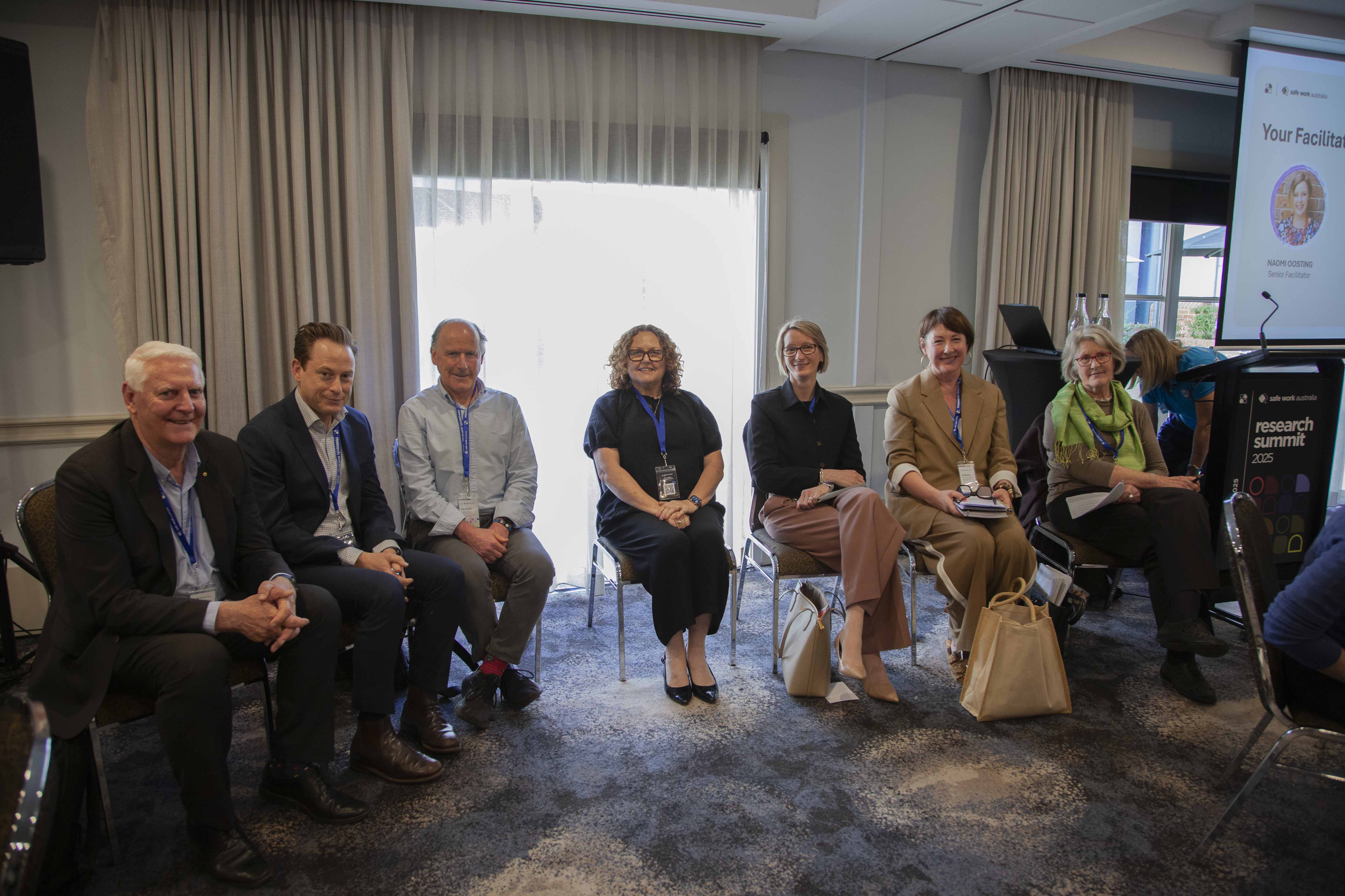 Participants at the Safe Work Australia Research Summit