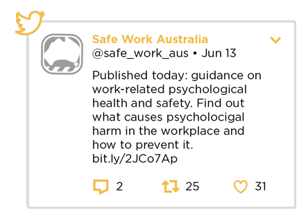 A tweet promoting new guidance on our website, which reached 36,000 people.