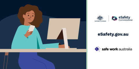 Online abuse in the workplace resources with eSafety