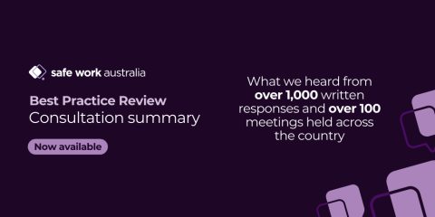 Best Practice Review - Consultation summary - What we learned from over 1000 written responses and over 100 meetings held across the country