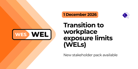 Transition to workplace exposure limits (WELs) - 1 December 2026 - new stakeholder pack available