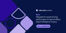 Research examining pathways to secondary psychological injury