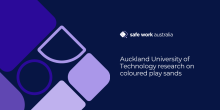 Auckland University of Technology research on coloured play sands