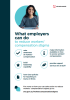 Infographic - What employers can do to reduce workers' compensation stigma