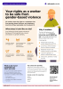 Poster-Your rights as a worker to be safe from gender-based violence